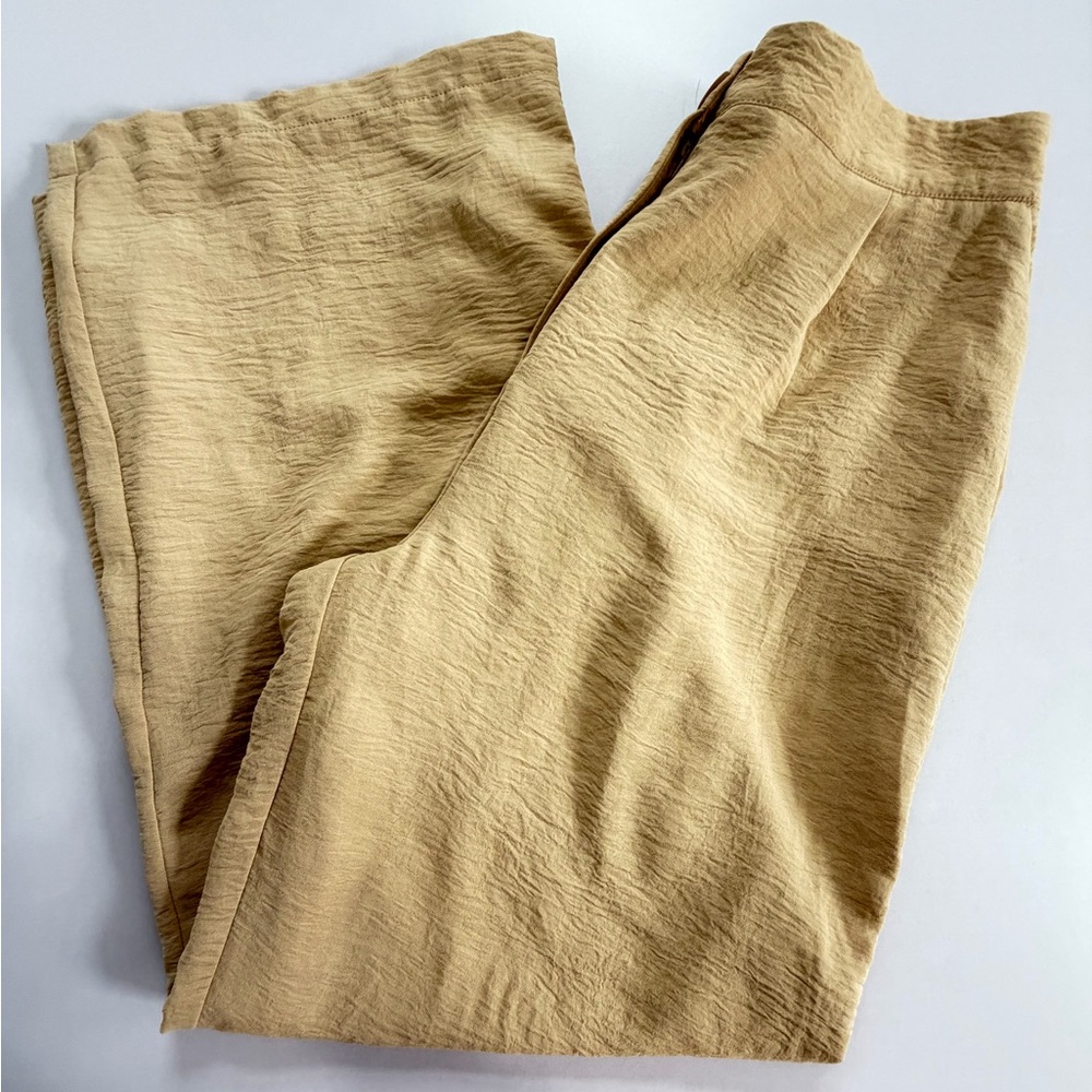 bohme Beige Elastic Hem Trousers